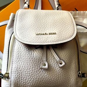Michael Kors Bright Lavender mini backpack